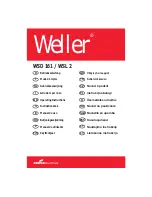 Weller wsd 161 Operating Instructions Manual preview