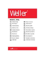 Weller wsd 81 Operating Instructions Manual preview