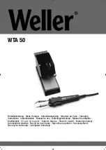 Preview for 1 page of Weller WTA 50 Operating Instructions