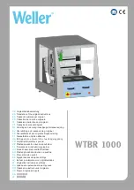 Preview for 1 page of Weller WTBR 1000 Translation Of The Original Instructions