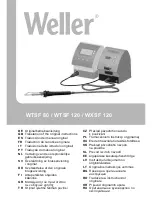 Weller WTSF 120 Original Instructions Manual preview