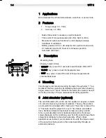 Preview for 6 page of Weller WTT 5 Operating Instruction