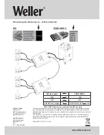 Preview for 2 page of Weller WX HUB Operating Instruction