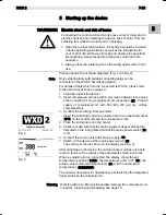 Preview for 28 page of Weller WXD 2 Operating Instructions Manual