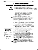 Preview for 49 page of Weller WXD 2 Operating Instructions Manual