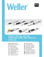 Preview for 1 page of Weller WXDP?120 Robust Operating Instructions Manual