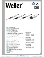 Предварительный просмотр 1 страницы Weller WXMP Translation Of The Original Instructions