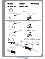 Предварительный просмотр 4 страницы Weller WXMP Translation Of The Original Instructions