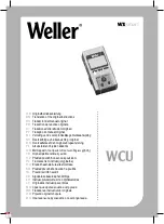 Weller WXsmart WCU Instruction Manual preview