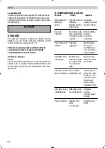 Предварительный просмотр 58 страницы Weller Zero Smog 4V Operating Instructions Manual