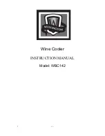 Wellington WBC142 Instruction Manual preview