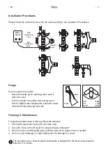 Предварительный просмотр 3 страницы Wellis Bellini Instruction Manual