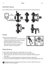 Preview for 6 page of Wellis Bellini Instruction Manual