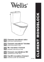 Preview for 1 page of Wellis CLEMENT MONOBLOCK WF00031 Installation Manual