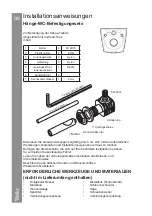 Preview for 6 page of Wellis Ditte Rimless WF00023 Installation Manual