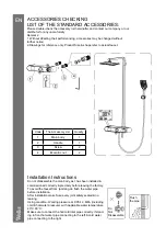 Preview for 2 page of Wellis Imber ACS0305 Instruction Manual