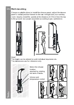 Preview for 6 page of Wellis NAPOLI Instruction Manual