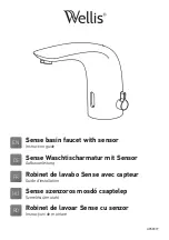 Предварительный просмотр 1 страницы Wellis SENSE ACS0319 Instruction Manual