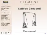 Wellness TechnoGym Element Cables Crossed User Manual preview