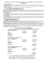 Preview for 3 page of Wells-Gardner The Prismatic K7000 Service Manual