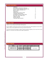 Preview for 3 page of Wells BMW206RTDU/AFU Owner'S Manual