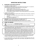 Preview for 8 page of Wells Bulit-In Electric Griddles Operation Manual