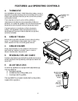 Предварительный просмотр 4 страницы Wells Countertop Electric Griddles Operation Manual