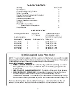 Preview for 3 page of Wells GAS GRIDDLES Operation Manual