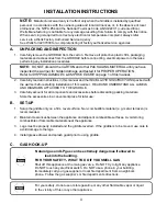 Preview for 6 page of Wells GAS GRIDDLES Operation Manual