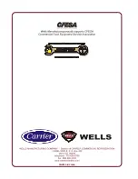 Preview for 16 page of Wells HDG-2430G Operation Manual