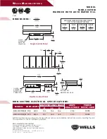 Preview for 6 page of Wells MOD-100TD Specifications