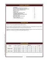 Preview for 3 page of Wells MOD-400TDMAF Owner'S Manual