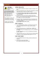 Предварительный просмотр 8 страницы Wells RCP-100 Operation Manual