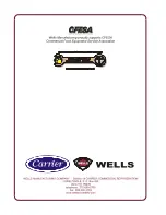 Предварительный просмотр 16 страницы Wells RCP-100 Operation Manual