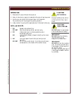 Preview for 9 page of Wells RW-16HD thru RW-36HD Owner'S Manual