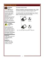 Preview for 8 page of Wells VENTLESS HOOD WVSW Owner'S Manual