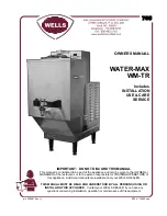 Wells WATER-MAX Owner'S Manual preview