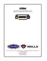 Preview for 32 page of Wells WV-2HGRW Operation Manual