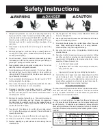 Preview for 5 page of Wellsaw 1316S-SA Operating & Maintenance Manual