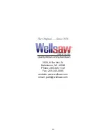 Preview for 40 page of Wellsaw 1318 -SA Operating And Maintenance Manual