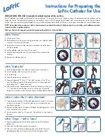 Preview for 1 page of Wellspect LoFric Series Instructions