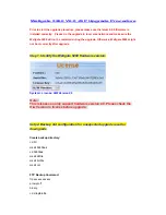 Preview for 1 page of WELLTECH 5260 V6.0 JSP - UPGRADE PROCEDURE Manual