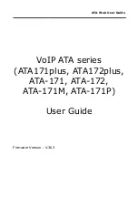 Preview for 1 page of WELLTECH ATA 171P - RELEASE NOTE V103 User Manual