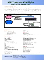 Предварительный просмотр 2 страницы WELLTECH ATA171PLUS - Brochure