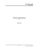 WELLTECH LAN Phone 399 User Manual preview