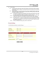 Preview for 13 page of WELLTECH LAN Phone 399 User Manual