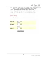 Preview for 15 page of WELLTECH LAN Phone 399 User Manual
