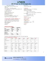 Preview for 4 page of WELLTECH LP600N Brochure