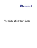 Предварительный просмотр 1 страницы WELLTECH WELLGATE 2522 User Manual