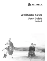 WELLTECH WellGate 5200 User Manual предпросмотр